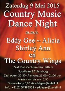 Countrydansavond met Eddy Gee @ Danscentrum van Hattem | Culemborg | Gelderland | Netherlands
